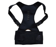 Load image into Gallery viewer, Male Female Adjustable Magnetic Posture Corrector Corset Back Brace Back Belt Lumbar Support Straight Corrector de espalda S-XXL
